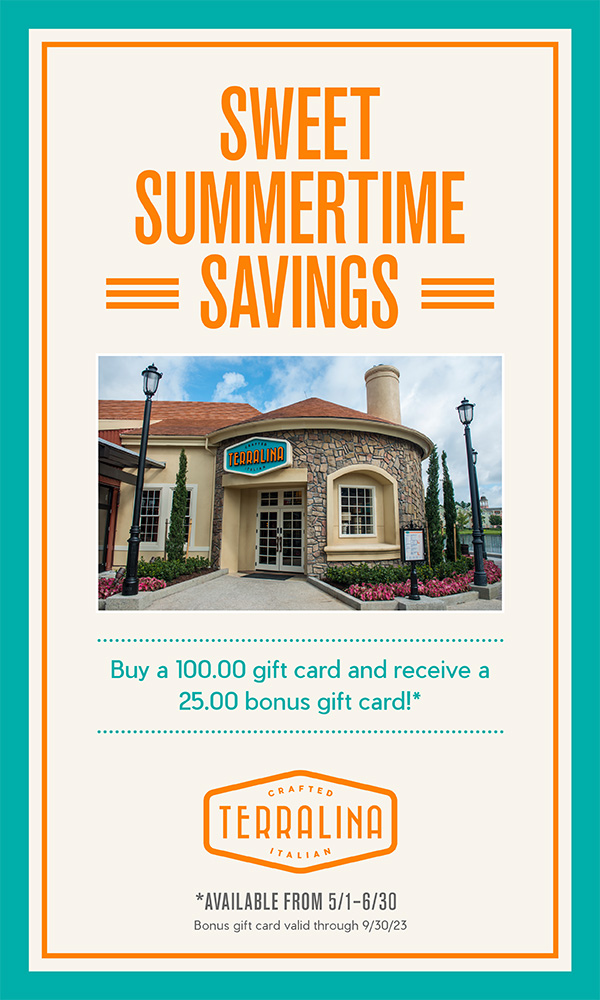 Sweet Summertime Savings!